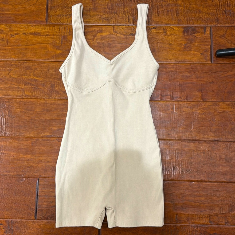 Better Be Cream Sleeveless Romper